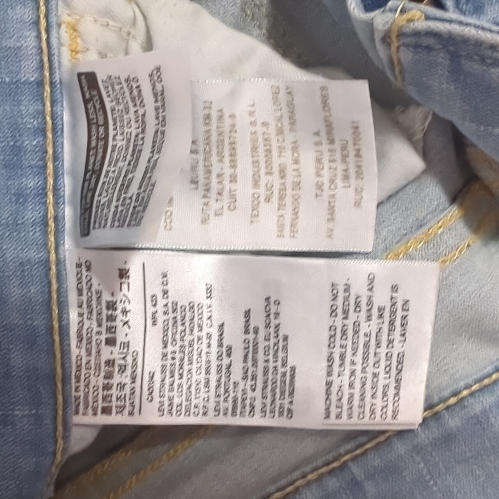 Levi's classic 5 pocket super skinny jeans - Picture 3 of 7